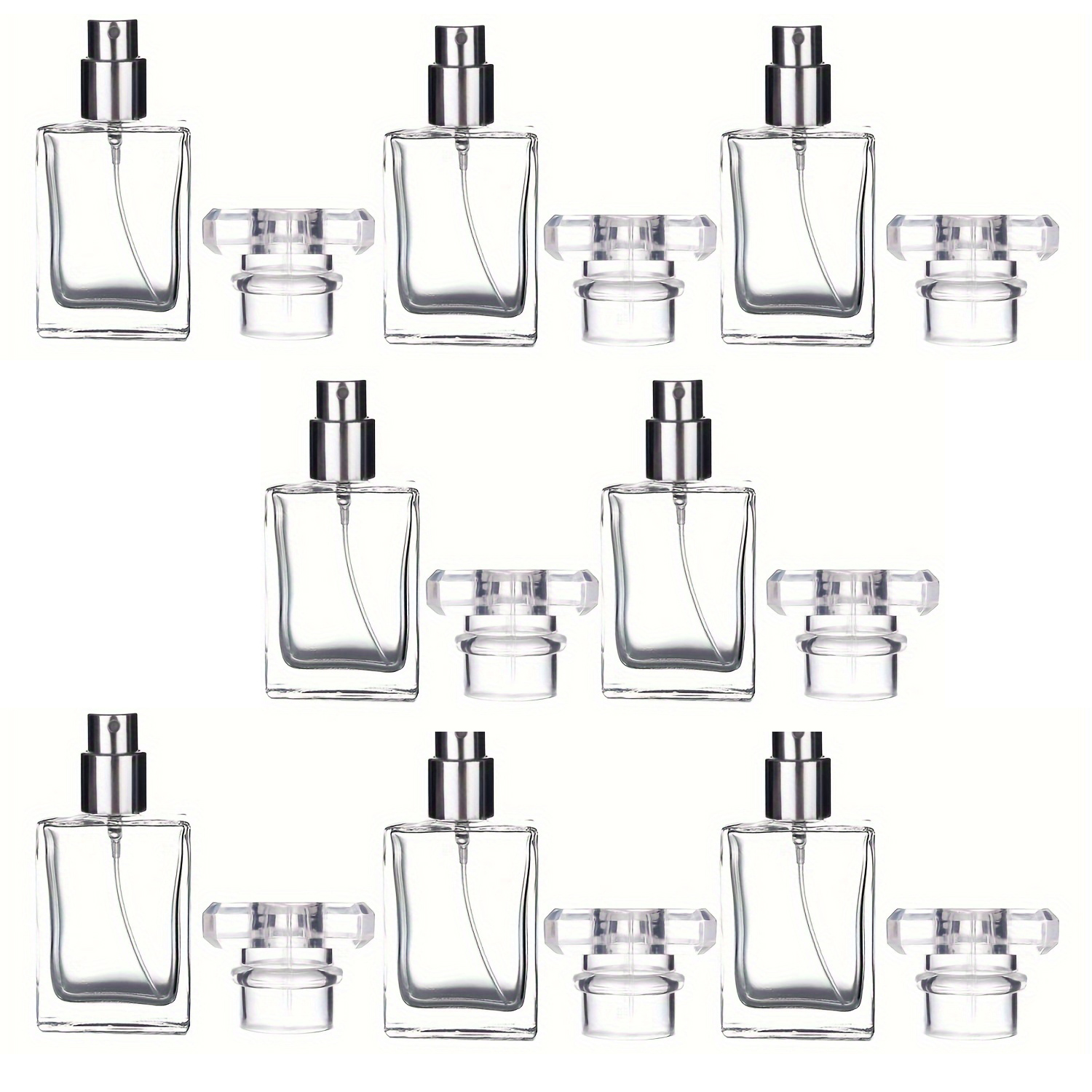 8pcs 30ml Glass Perfume Bottle - Perfume Fragrance World Qahwa 评论和价格