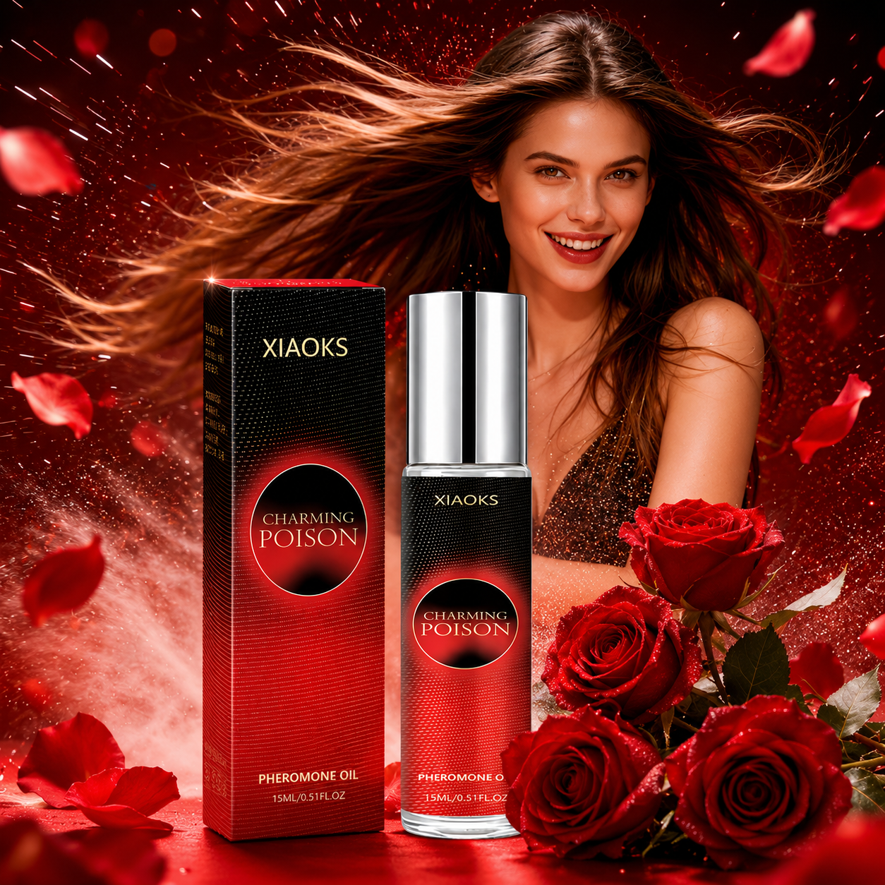 Women's Rose Pheromone Roll-On - Perfume Fragrance Types 评论和价格