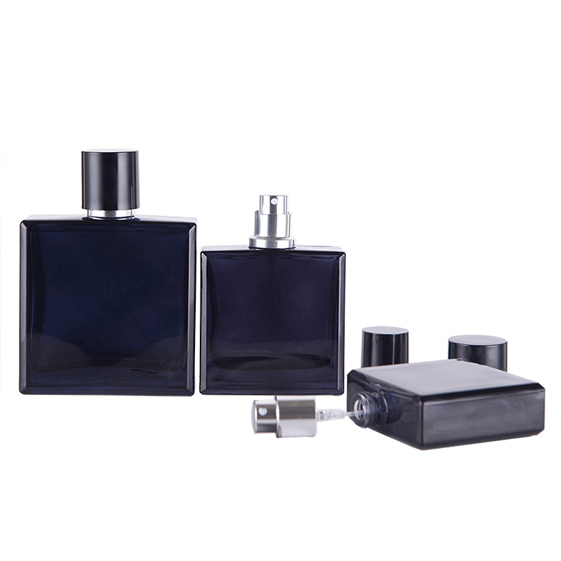 30/50ml Dark Blue Clear Flat S - Perfume Fragrance World Qahwa 评论和价格