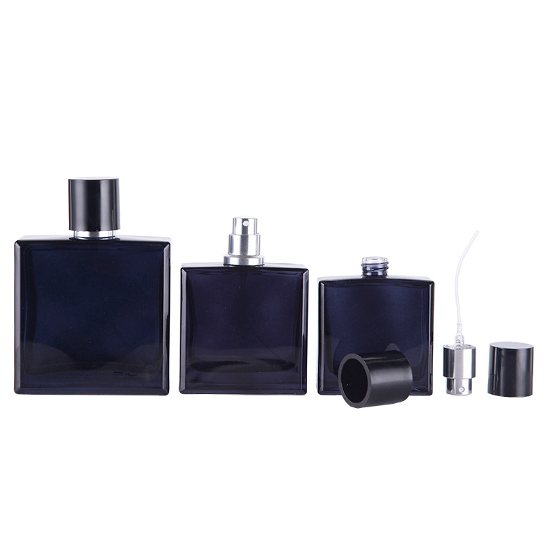 30/50ml Dark Blue Clear Flat S - Perfume Fragrance World Qahwa 评论和价格