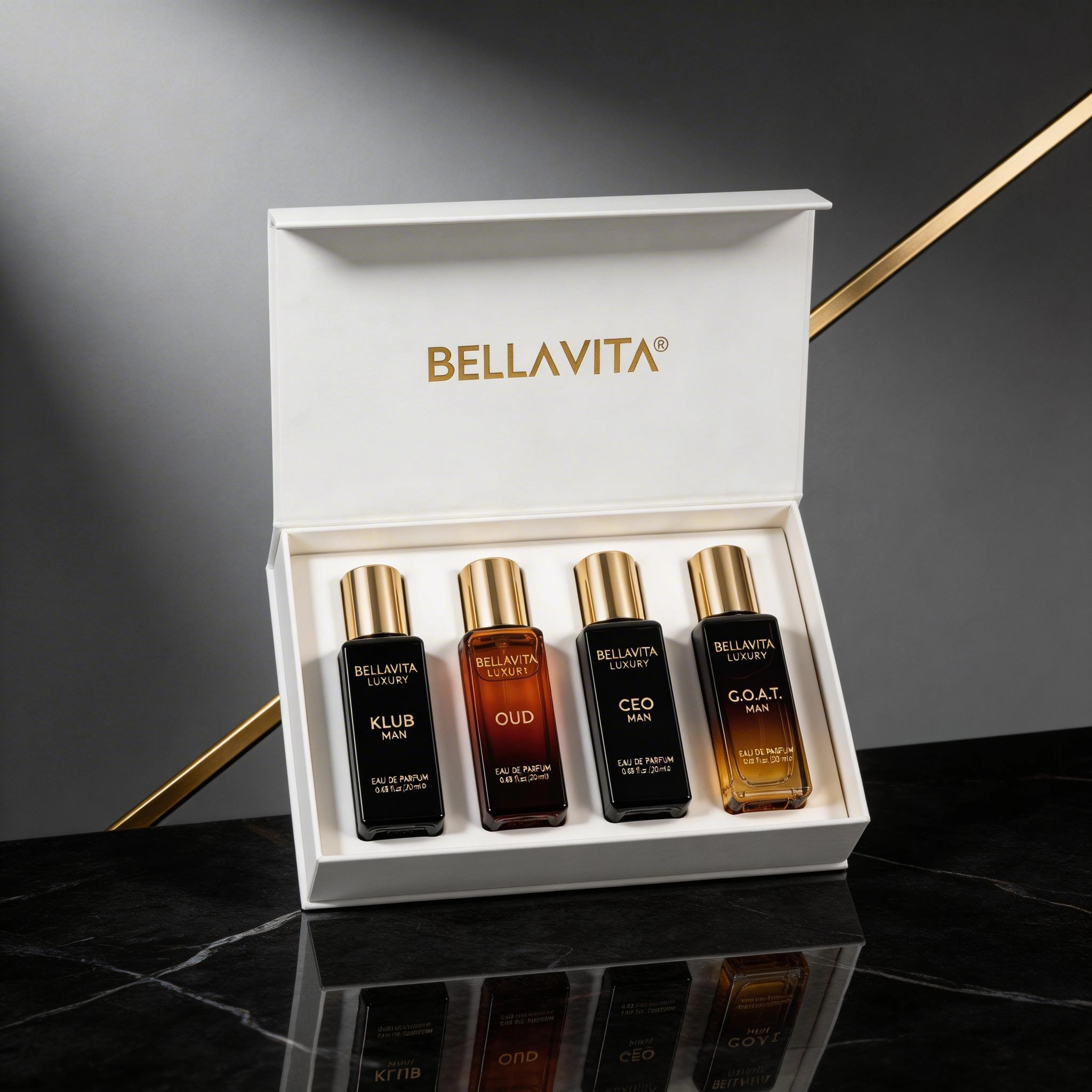 Bella Vita Portable 4x20ml Lux - Fragrance Perfume Note 评论和价格